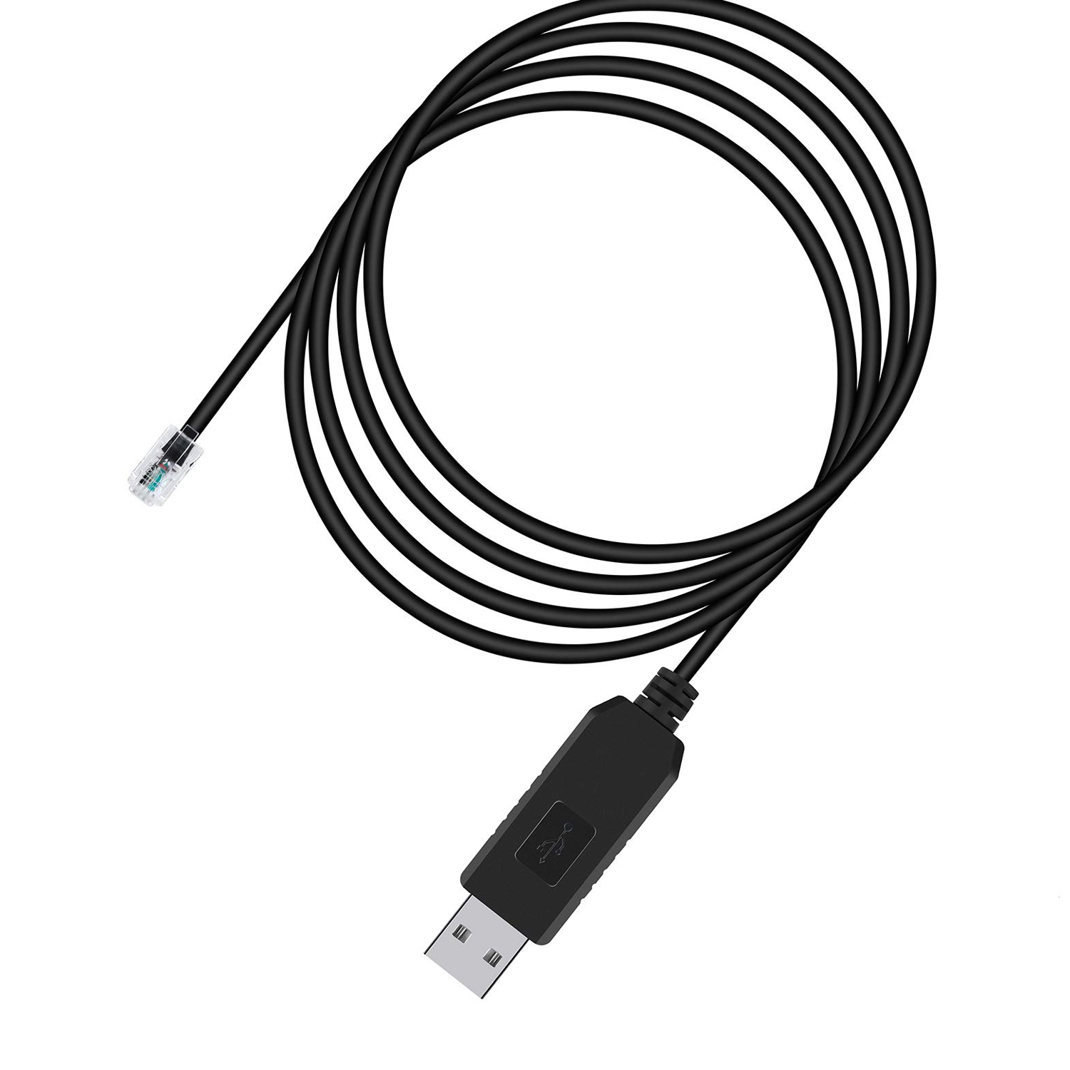 USB RS422 To RJ11 6P04C Serial Molded Cable